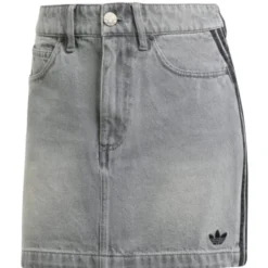 Adicolor 3-Stripes Denim Mini Skirt