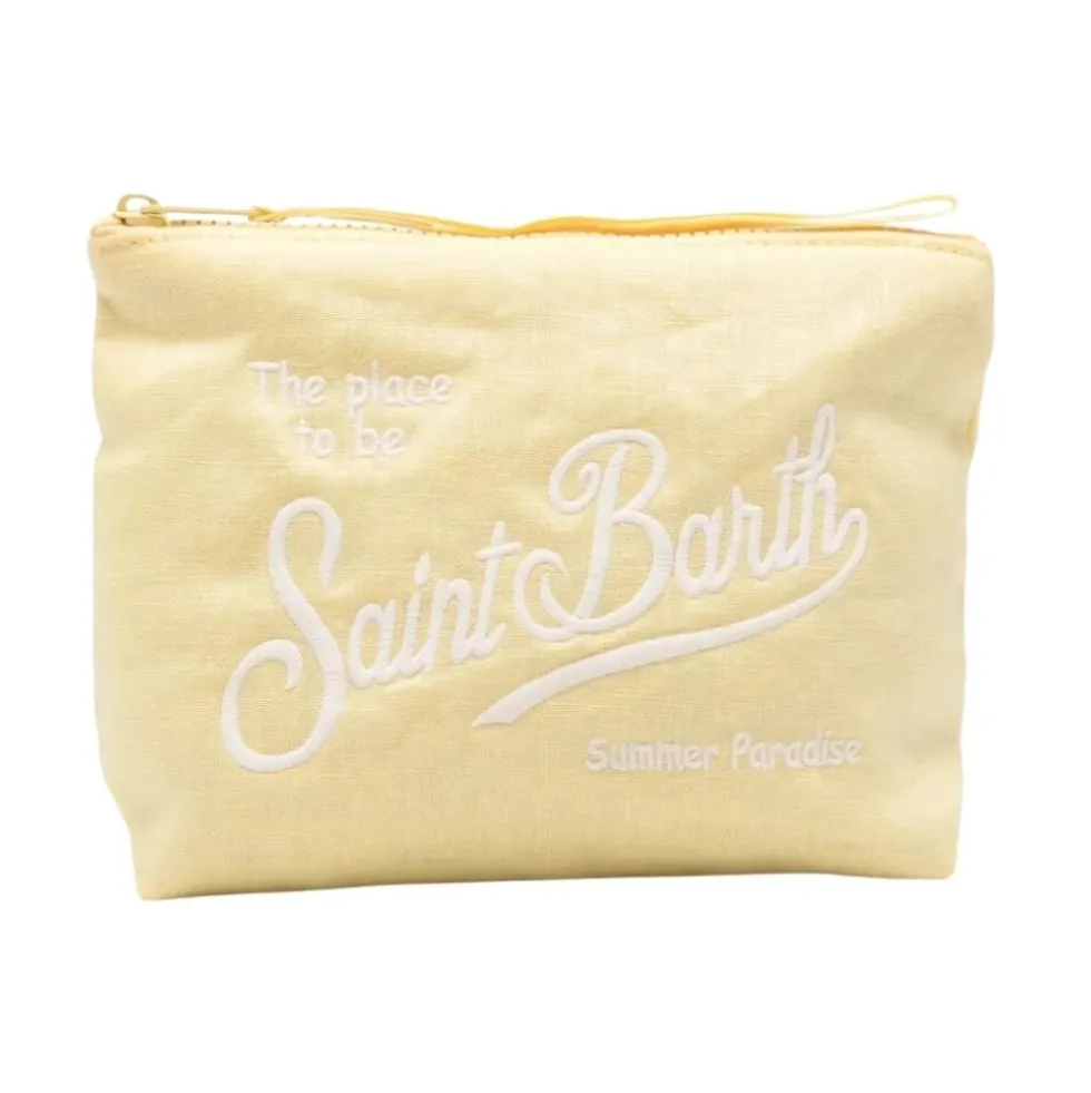 Aline Soft Linen Pouch
