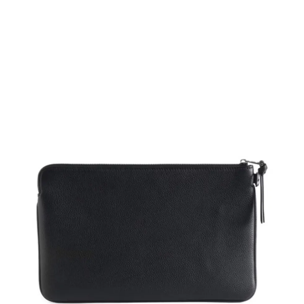 Angel Pouch Grained Leather