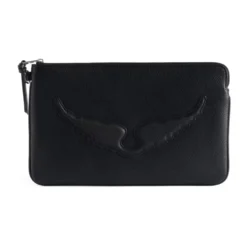 Angel Pouch Grained Leather
