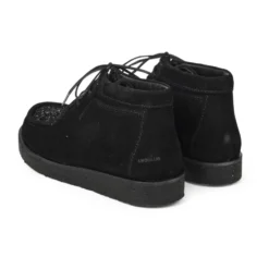 Angulus - Støvlet Med Snøre, 7426 - Black / Black Glitter