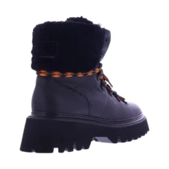 Ankelstøvler med pels til kvinder