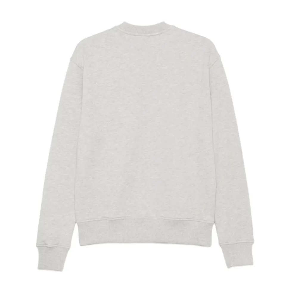 Appliqued Crew Neck Sweatshirt