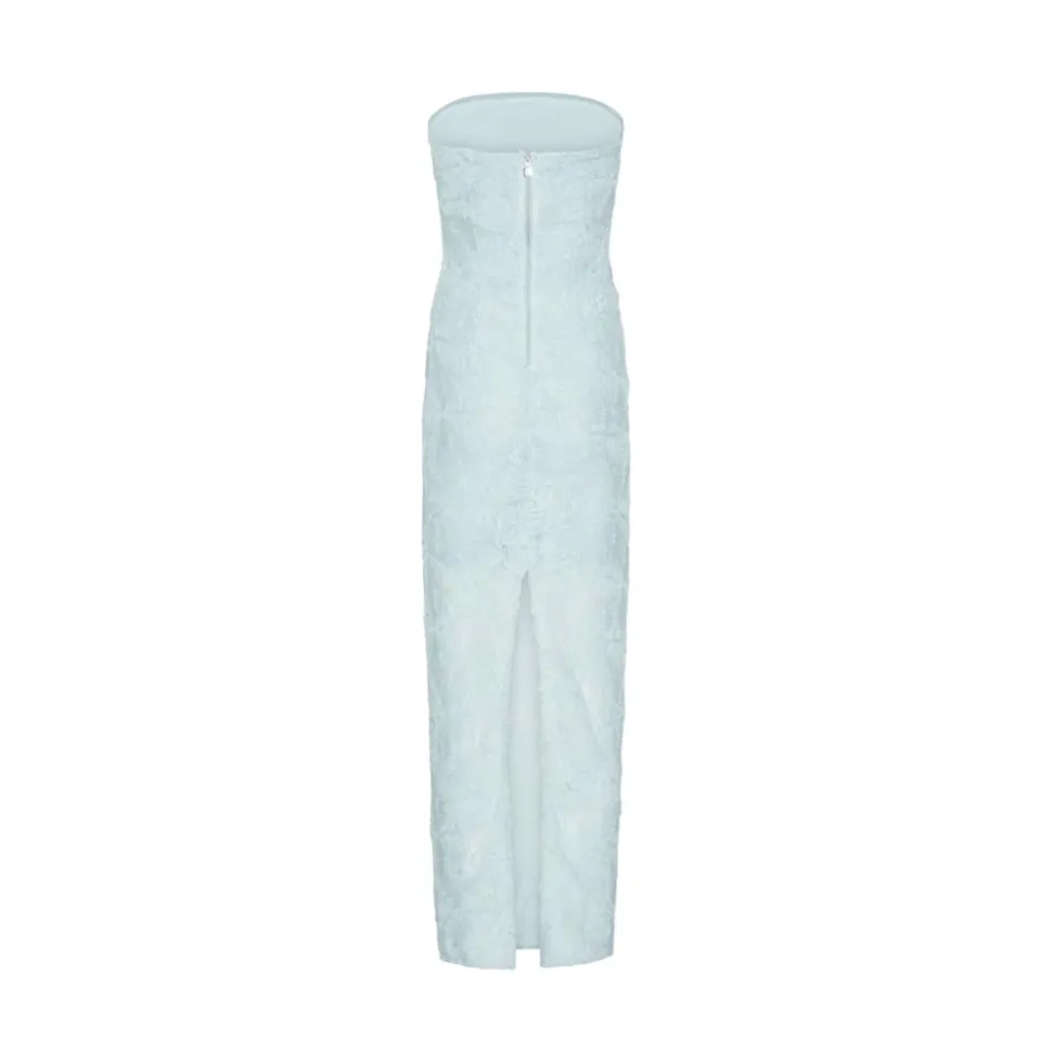 Asymmetric Draped Maxi Dress