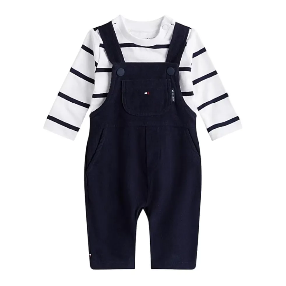Baby Corduroy Overalls Sæt