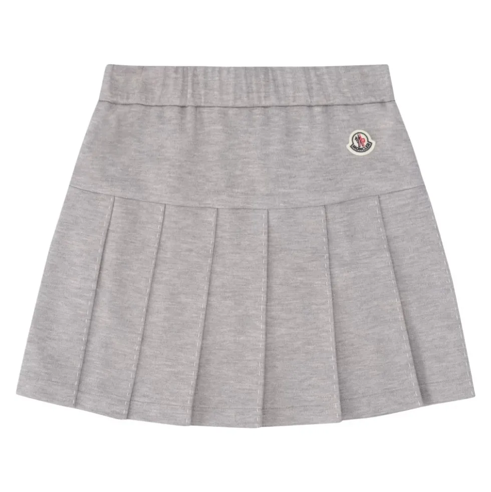 Back Logo Patch Skirt