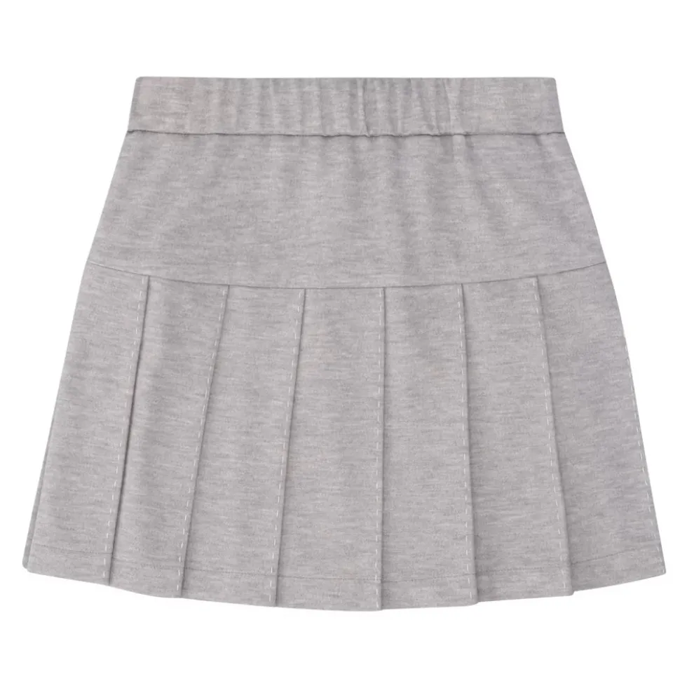 Back Logo Patch Skirt