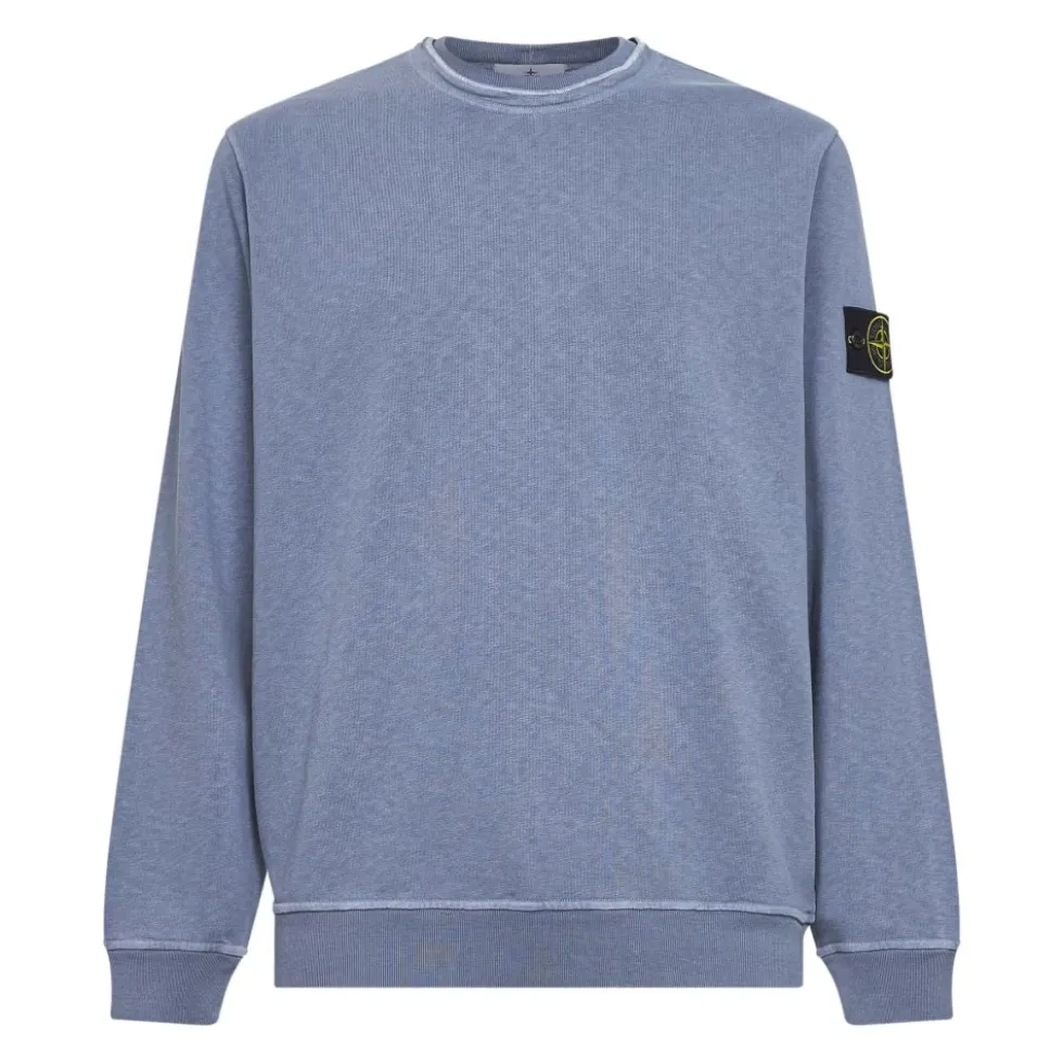 Badge Ribbed Sweatshirt