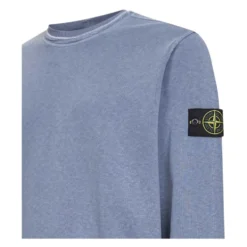 Badge Ribbed Sweatshirt
