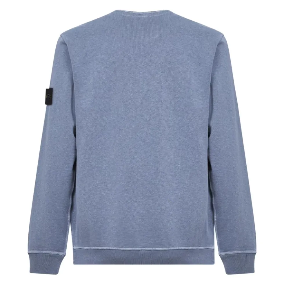 Badge Ribbed Sweatshirt
