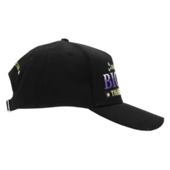 Baseball Cap med Kontrasttryk og Spænde