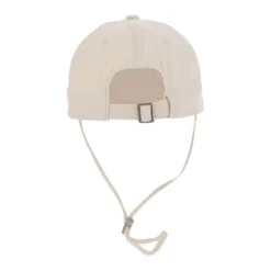Beige Logo Bomuld Snøre Hat