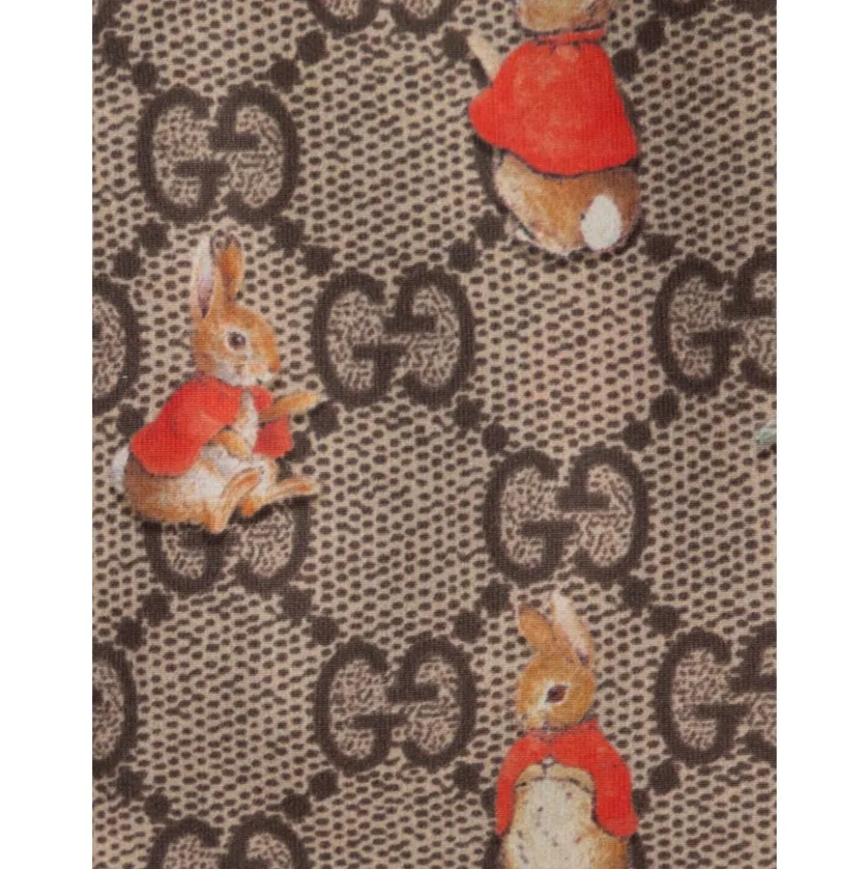 Beige Monogram Peter Rabbit Hættejakke