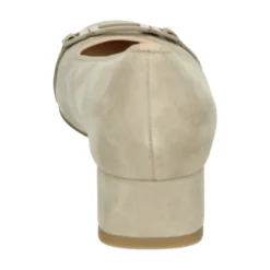 Beige Ruskindspumps