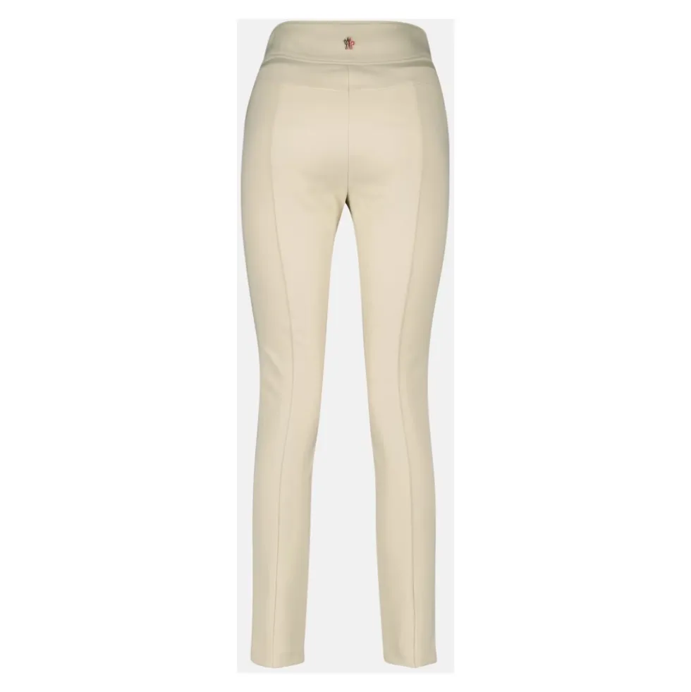 Beige Ski Bukser Slim Fit