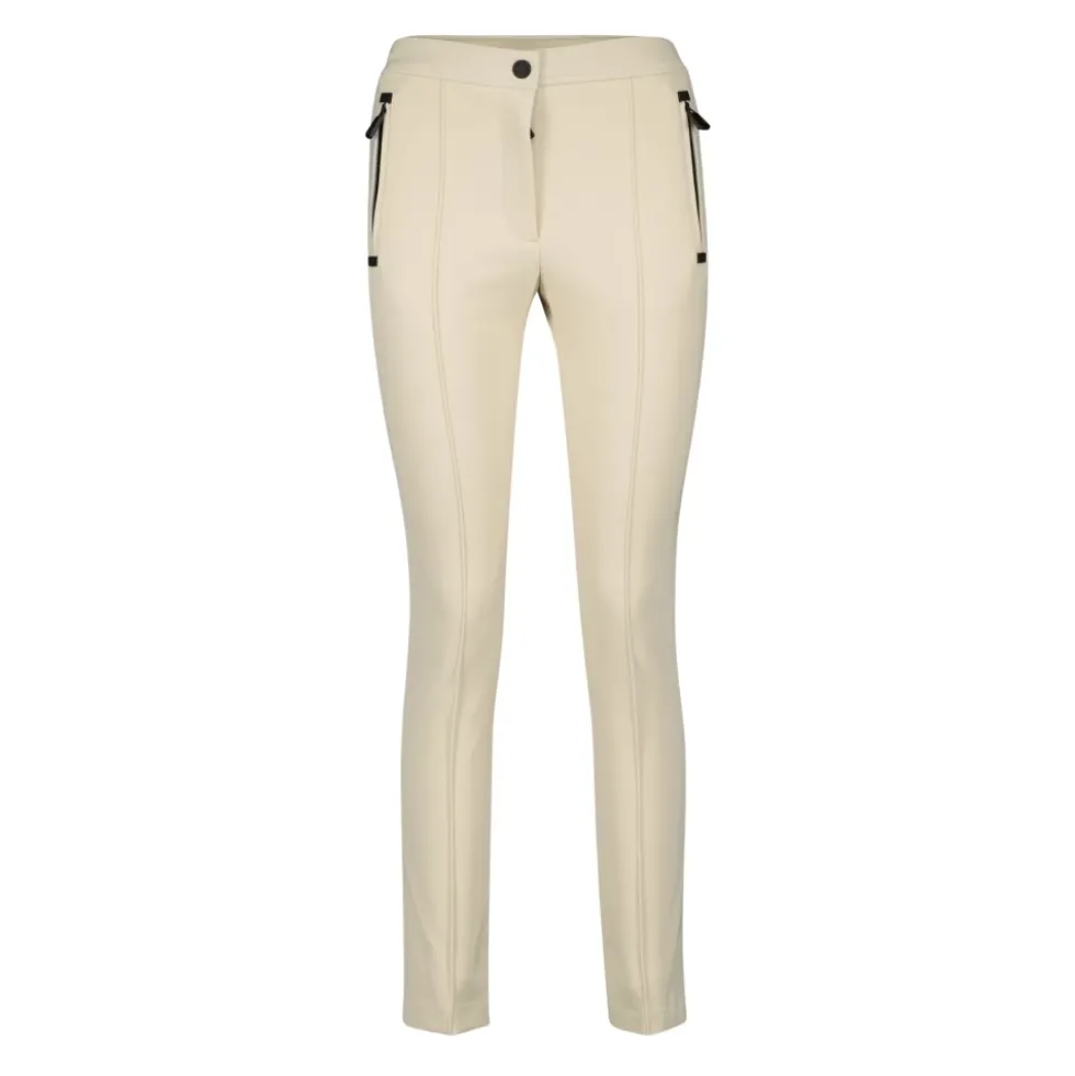Beige Ski Bukser Slim Fit