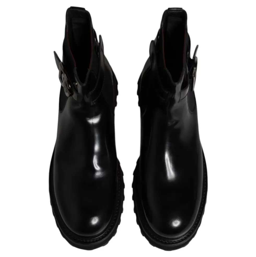 Belted Logo Chelsea Boots