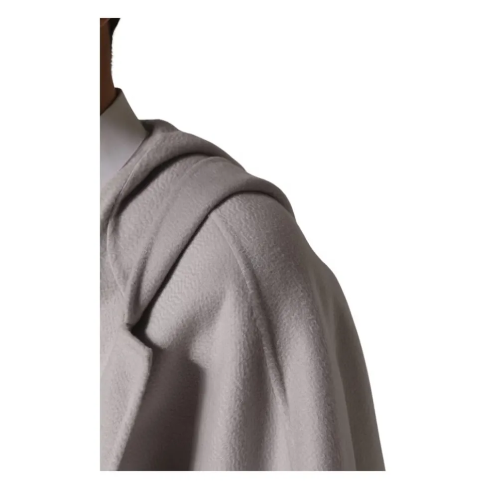 Belted Long Trench Coat
