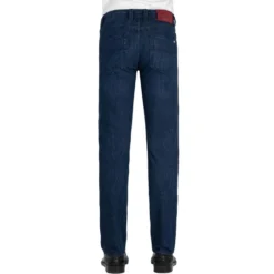 Blå Bomuld Herre Jeans
