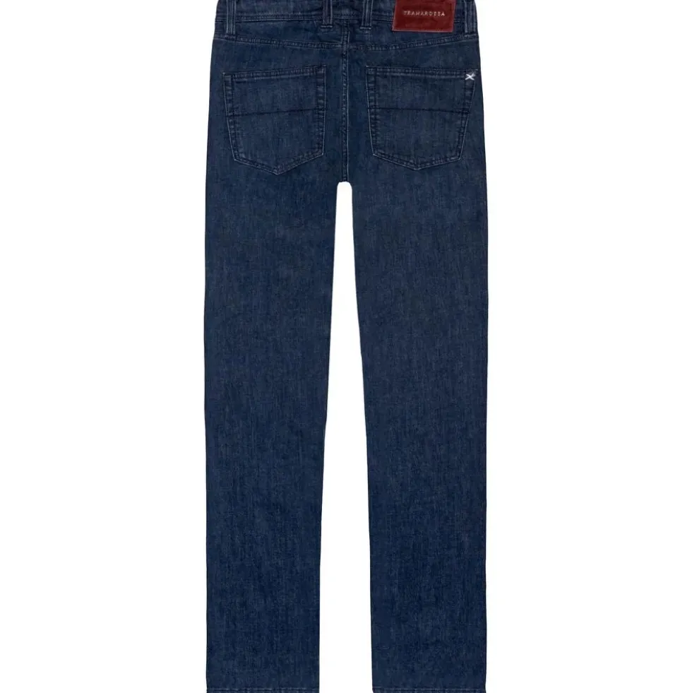 Blå Bomuld Herre Jeans