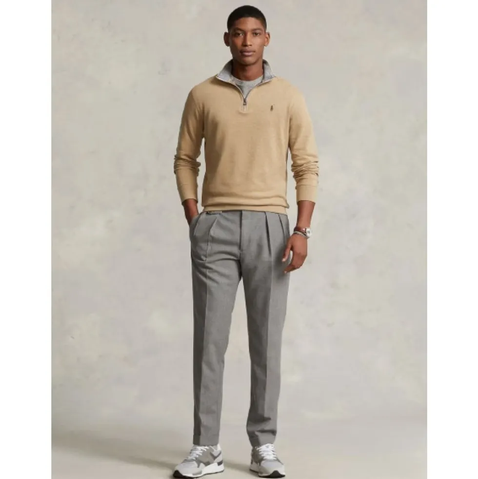 Blød Half-Zip Turtleneck