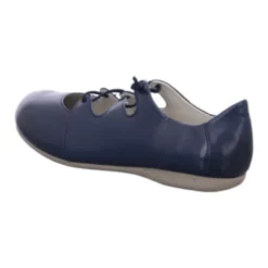 Blå elegante hælede slingback pumps