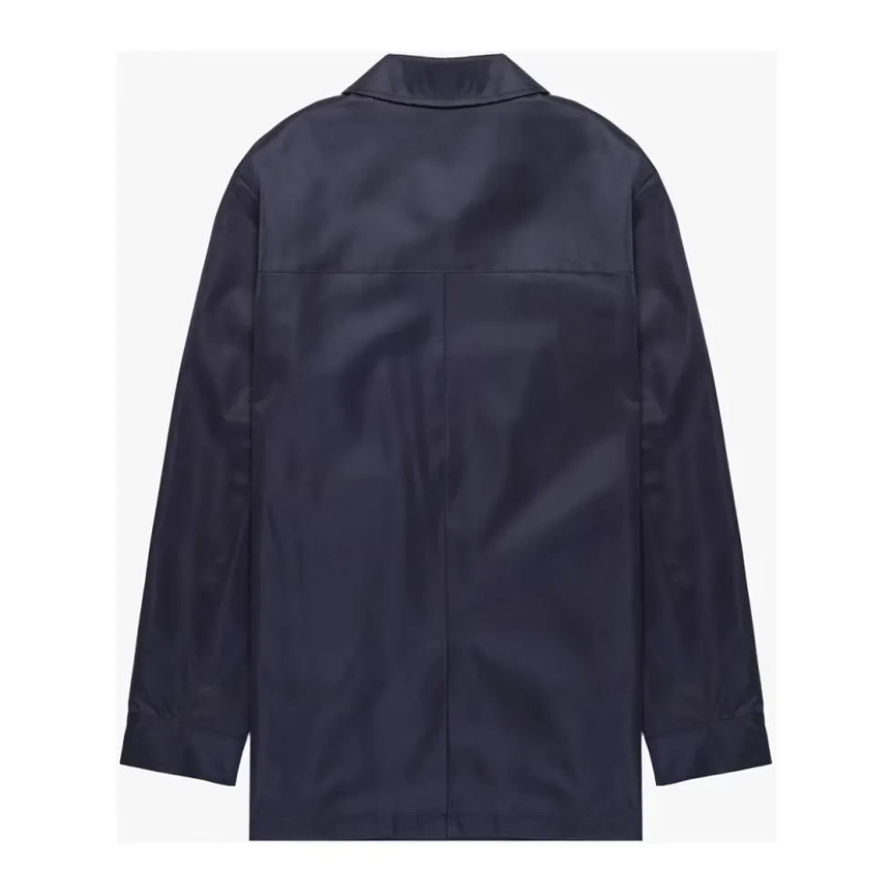 Blå Herre Trenchcoat