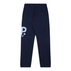 Blå Logo Print Sweatpants