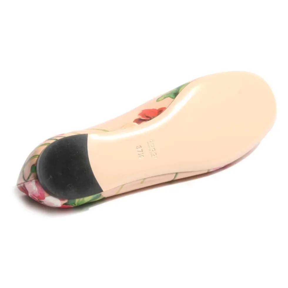 Blomstrede Ballerina Sko Bloom Pink
