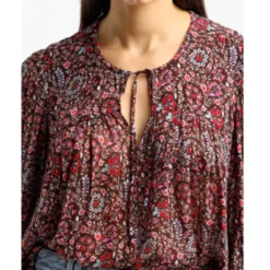 Blomstret Top