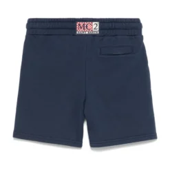 Blå Shorts med Snørelinning