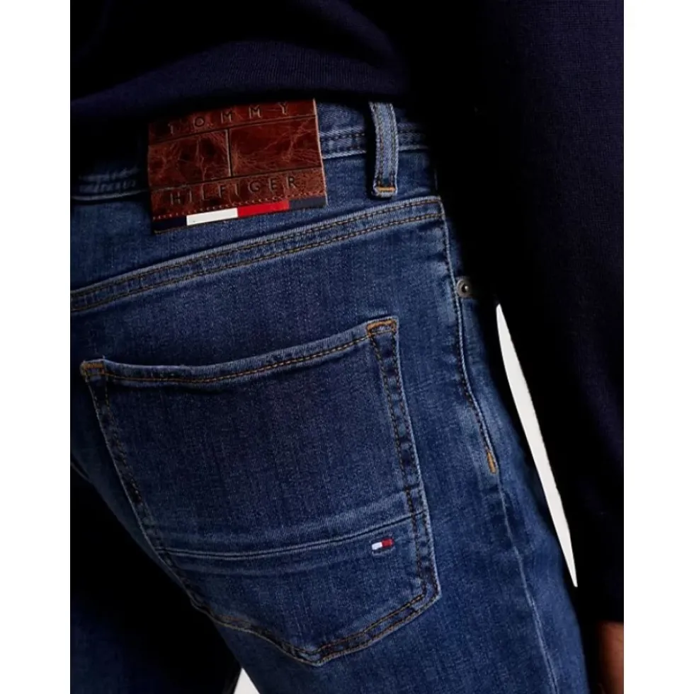 Blue Power Stretch Denim Jeans