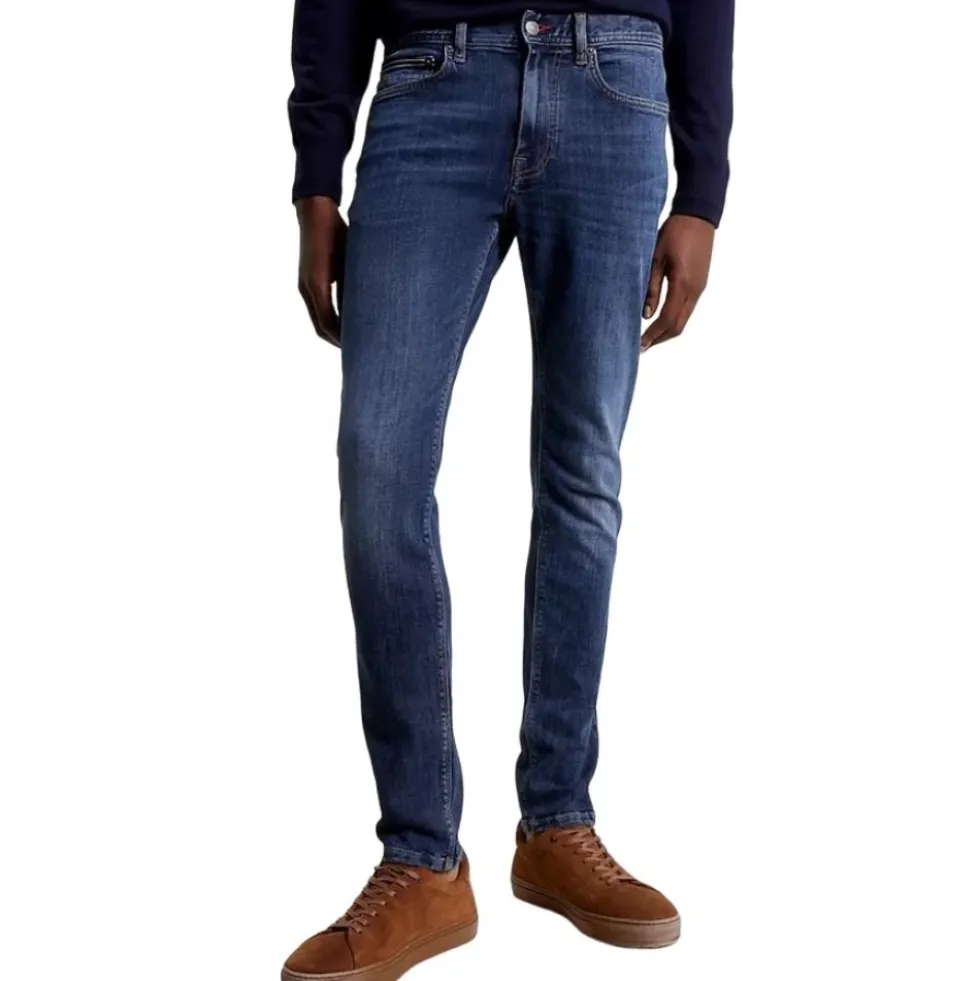 Blue Power Stretch Denim Jeans