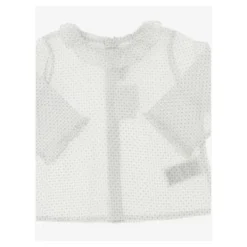 Blus lavet af ren bomuldskrave