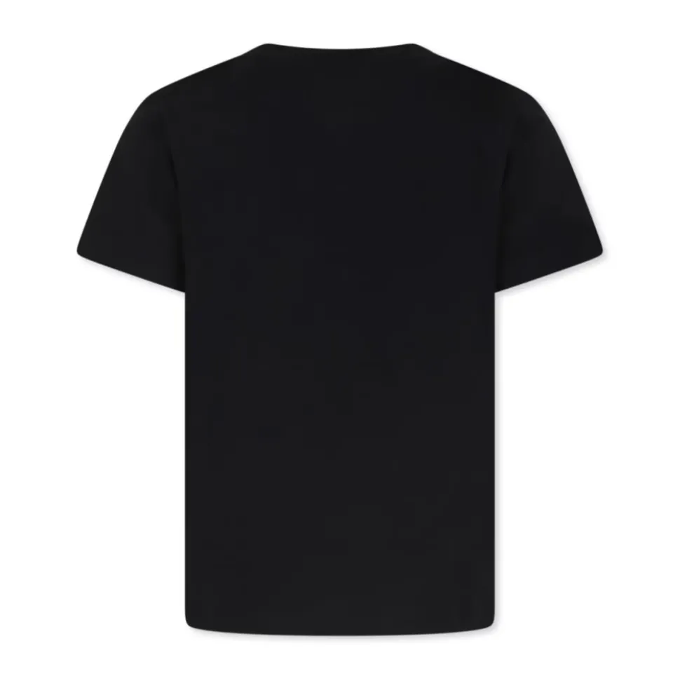 Bomuld Børne T-shirt med Logo Print