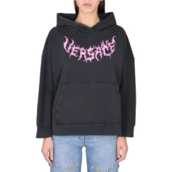 Bomuldsjersey Hoodie