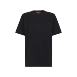 Bomuldsjersey T-shirt med broderi
