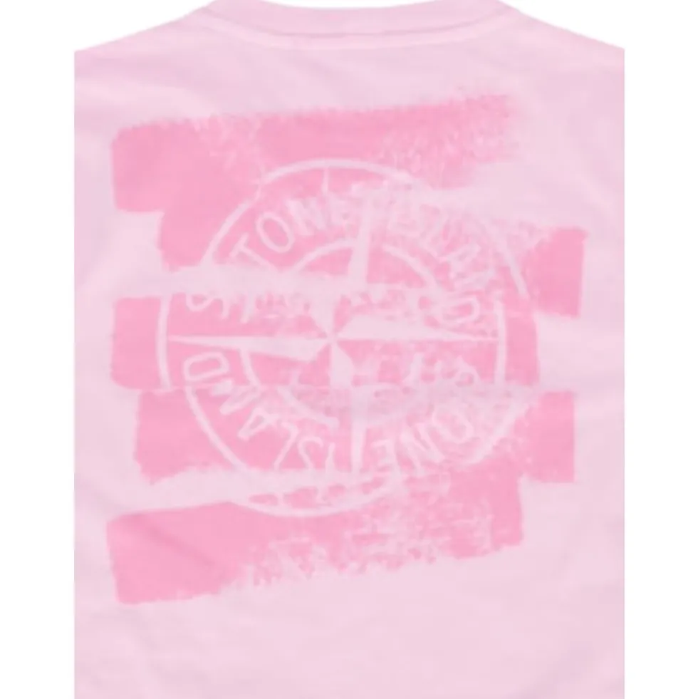 Bomuldsjersey T-shirt med logo