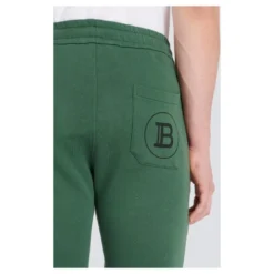 Bomulds svedbukser med flocked Paris logo
