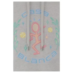 Bomulds sweatshirt med logo