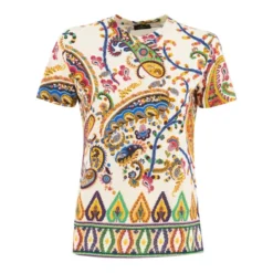 Bomulds T-shirt med print
