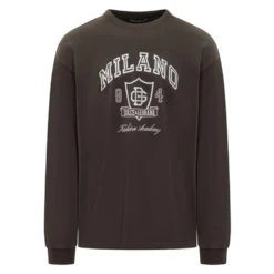 Bomulds T-shirt med print
