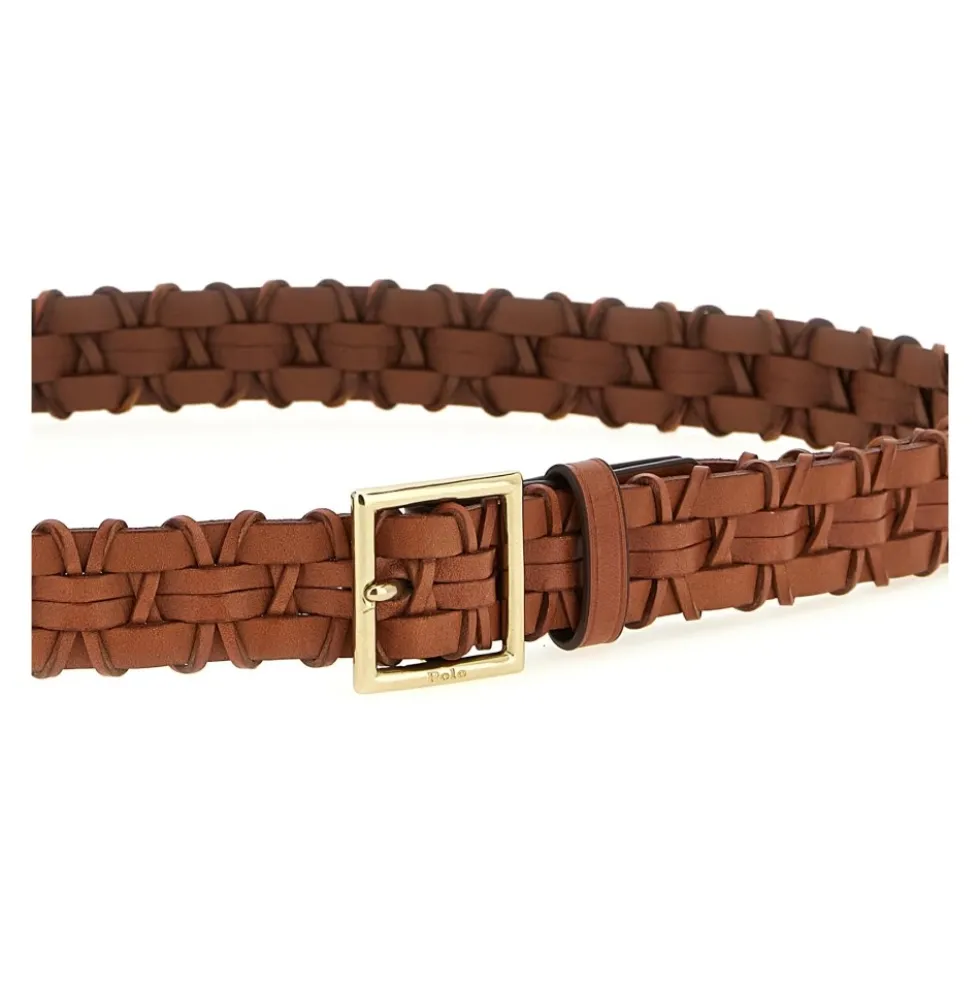 Braided Leather Belt