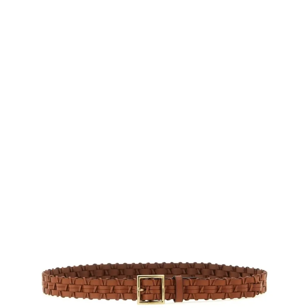 Braided Leather Belt