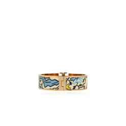 Brass Bracelet with Logo