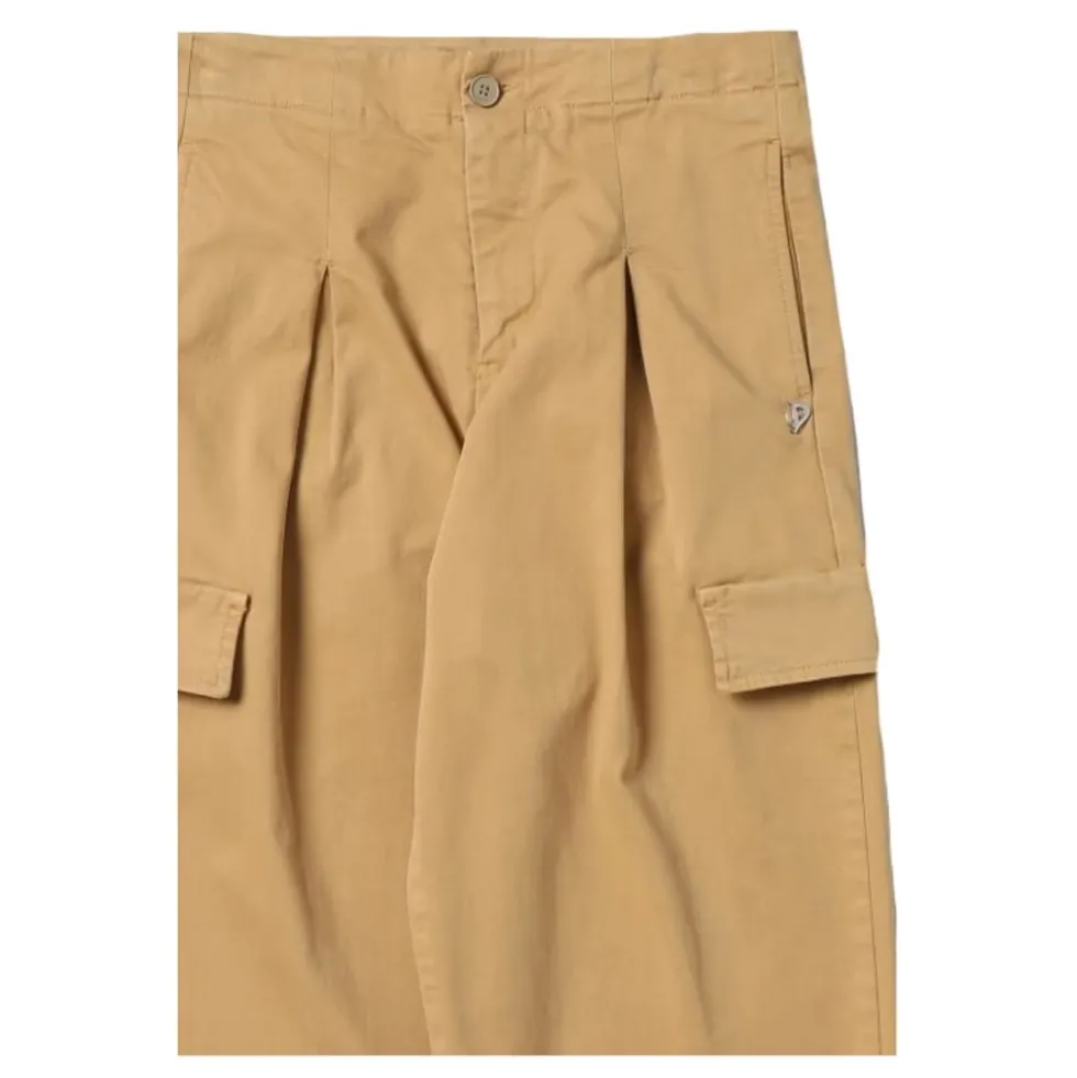 Børn Beige Cargo Bukser