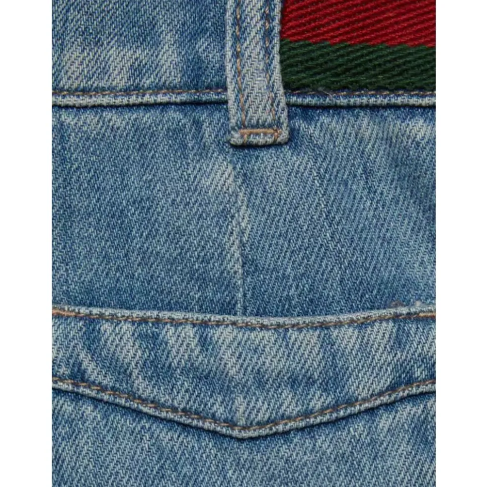 Børne Denim Bermuda Shorts