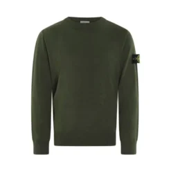 Børn Logo Patch Sweater Grøn