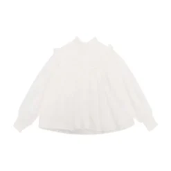Broderede Stjerner Off-White Skjorte