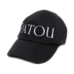 Broderet Sort Logo Buet Peak Kasket